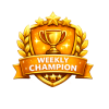 Weekly Champion badge